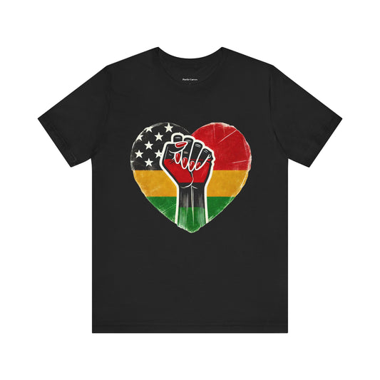 Black History Tee Fist 1